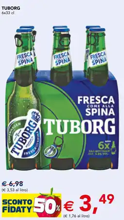 Esselunga TUBORG offerta