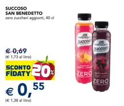 Esselunga Succoso San Benedetto offerta