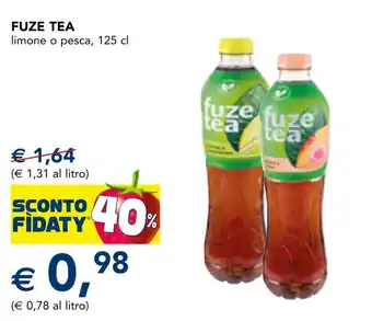 Esselunga fuze tea offerta