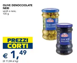Esselunga OLIVE DENOCCIOLATE NERI offerta