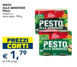 Esselunga Pesto alla genovese Polli offerta