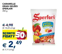 Esselunga Caramelle Gran Gelées Sperlari offerta