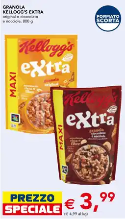 Esselunga Granola Kellogg's Extra offerta