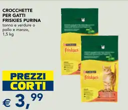 Esselunga Crocchette per gatti Friskies Purina offerta