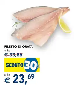 Esselunga FILETTO DI ORATA offerta