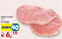 Esselunga LONZA DI SUINO offerta