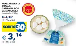 Esselunga MOZZARELLA DI BUFALA CAMPANA DOP LA MARCHESA offerta