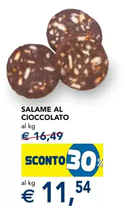 Esselunga SALAME AL CIOCCOLATO offerta