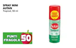 Esselunga Spray Mini Autan Tropical offerta