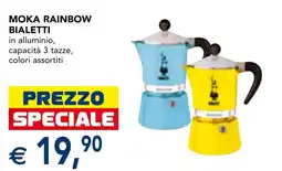 Esselunga MOKA RAINBOW BIALETTI offerta