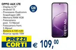 Esselunga OPPO A6X LTE offerta