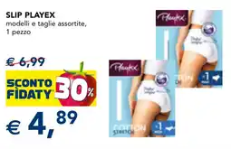 Esselunga SLIP PLAYEX offerta