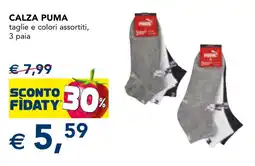Esselunga CALZA PUMA offerta