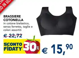 Esselunga BRASSIERE COTONELLA offerta