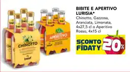 Esselunga Bibite e apertivo Lurisia offerta