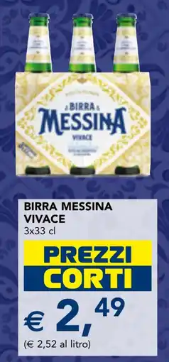 Esselunga Birra Messina Vivace offerta