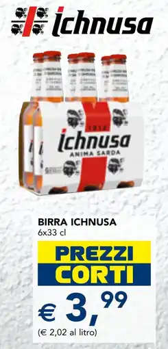 Esselunga Birra Ichnusa offerta