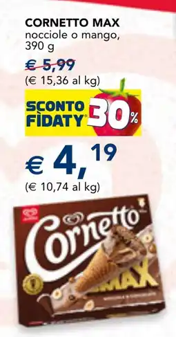 Esselunga Cornetto MAX offerta