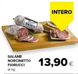 Tigre Salame Norcinetto Fiorucci offerta