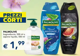 Esselunga PALMOLIVE bagnodoccia o sapone liquido offerta