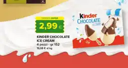 Tigre Kinder Chocolate Ice Cream offerta