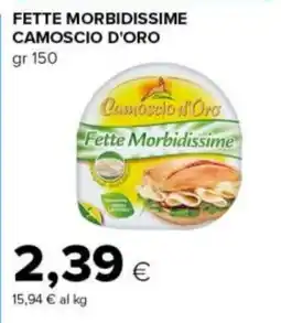 Tigre Fette Morbidissime Camoscio d'Oro offerta