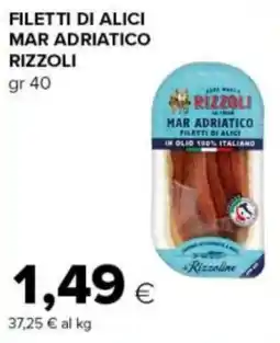 Tigre Filetti di Alici Rizzoli offerta