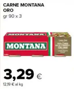 Tigre CARNE MONTANA ORO offerta
