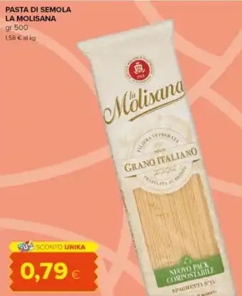 Tigre Pasta di semola La Molisana offerta