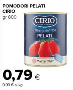 Tigre Pomodori pelati Cirio offerta