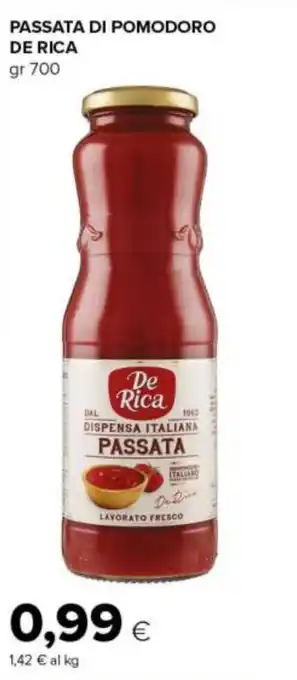Tigre Passata di pomodoro De Rica offerta
