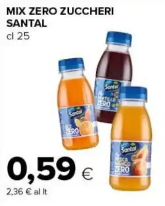 Tigre Mix zero zuccheri Santal offerta