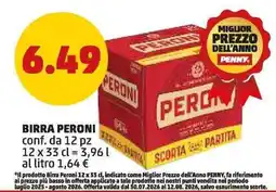 PENNY Birra Peroni offerta