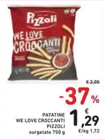 PATATINE WE LOVE CROCCANTI PIZZOLI