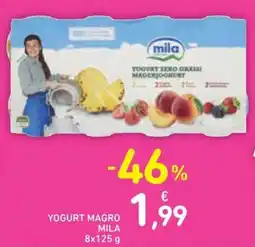 Conad Superstore YOGURT MAGRO MILA offerta