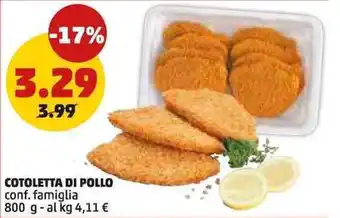 COTOLETTA DI POLLO