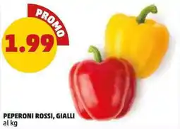 PENNY PEPERONI ROSSI, GIALLI offerta
