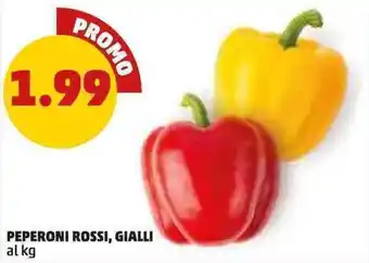 PEPERONI ROSSI, GIALLI