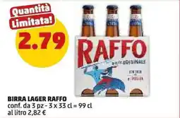 PENNY BIRRA LAGER RAFFO offerta