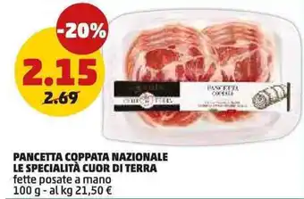 PENNY PANCETTA COPPATA NAZIONALE offerta