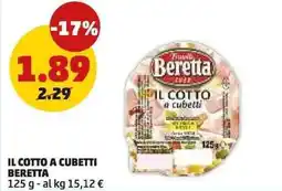 PENNY IL COTTO A CUBETTI BERETTA offerta