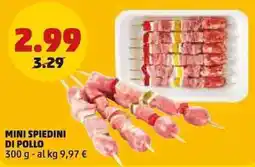 PENNY MINI SPIEDINI DI POLLO offerta