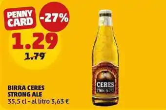 PENNY Birra Ceres Strong Ale offerta