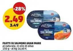 PENNY Filetti di salmone Gran Mare offerta