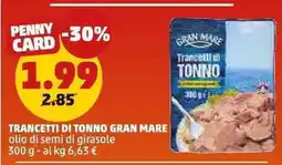 PENNY Trancetti di Tonno Gran Mare offerta