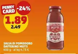 PENNY Salsa di pomodoro Datterino Mutti offerta
