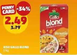 PENNY Riso Gallo Blond offerta
