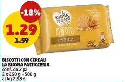 PENNY Biscotti con cereali La Buona Pasticceria offerta