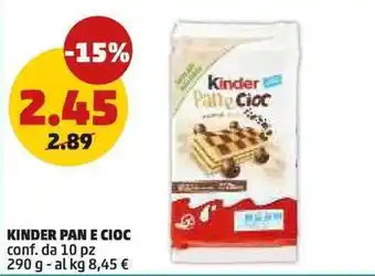 PENNY Kinder Pan e Cioc offerta