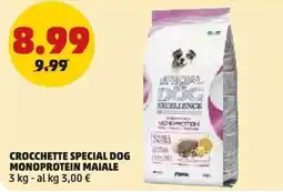 PENNY Crocchette Special Dog Monoprotein Maiale offerta
